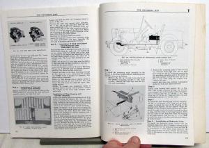 1957 Willys Jeep Universal Dealer Service Shop manual CJ Series DJ-3A Dispatcher