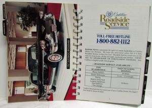 1995 Cadillac Fleetwood & Brougham Owners Operator Manual