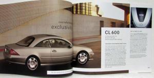 2003 Mercedes-Benz CL-Class Prestige Sales Brochure