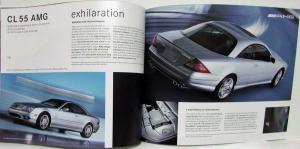 2003 Mercedes-Benz CL-Class Prestige Sales Brochure