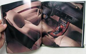 1997 Mercedes-Benz SL-Class Prestige Sales Brochure