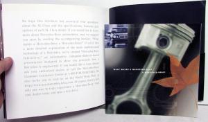 1997 Mercedes-Benz SL-Class Prestige Sales Brochure