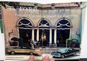 1966 Ford Times Industry Promotional Magazine October 1967 New Models Intro