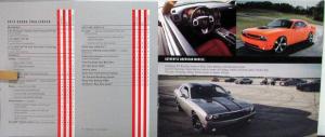 2014 Dodge Durango Dart Charger Challenger Journey Avenger Sales Brochure Mailer