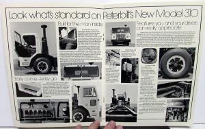 1978 Peterbilt Trucks Dealer Sales Brochure New Model 310 In-City Hauling