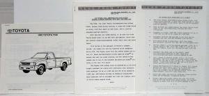 1993 Toyota T100 Pickup Press Kit