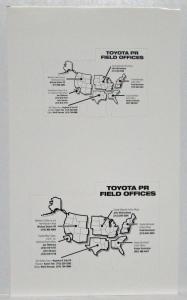 1993 Toyota T100 Pickup Press Kit