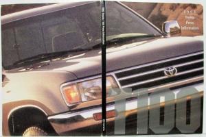 1993 Toyota T100 Pickup Press Kit