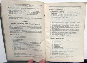 1927 Oakland Six Thirteenth Edition Instruction Book Owners Manual