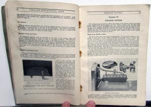 1927 Oakland Six Thirteenth Edition Instruction Book Owners Manual