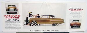 1953 Packard Clipper Touring Deluxe Sedan Club Sale Brochure Dtd Oct 52 Original