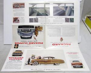 1953 Packard Clipper Touring Deluxe Sedan Club Sale Brochure Dtd Oct 52 Original