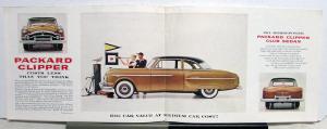 1953 Packard Clipper Touring Deluxe Sedan Club Sale Brochure Dtd Oct 52 Original