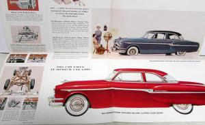 1953 Packard Clipper Touring Deluxe Sedan Club Sale Brochure Dtd 3-53 REV Orig