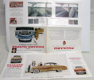 1953 Packard Clipper Touring Deluxe Sedan Club Sale Brochure Dtd 3-53 REV Orig