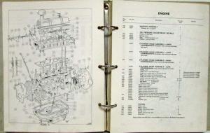 1967-1970 Triumph Spitfire Mk3 Spare Parts Book List Manual Catalog