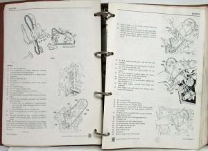 1970 Triumph Stag Service Shop Repair Operation Manual