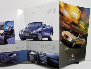 1998 Mercedes-Benz Foreign Dealer French Text Sales Brochure Le Cabriolet CLK