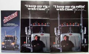 1970s-1980s Peterbilt Hotline In Line Fuel Heater and Flip-Top Cap Sales Folders