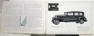 1931 Cadillac La Salle Prestige 3 Color Sales Brochure Large Original Rare