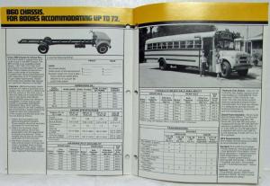 1983 Chevrolet Full Line School Bus Chassis Truck Dealer Brochure