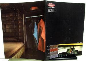 1978 Peterbilt Sleeper Rest with Class Sales Folder