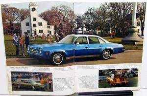 1973 Chevrolet Chevelle Laguna Malibu Deluxe REVISED Sales Brochure Original