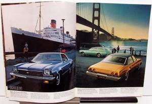 1973 Chevrolet Chevelle Laguna Malibu Deluxe REVISED Sales Brochure Original