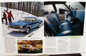 1973 Chevrolet Chevelle Laguna Malibu Deluxe REVISED Sales Brochure Original