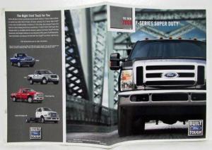 2008 Ford F-Series Super Duty Truck Sales Brochure