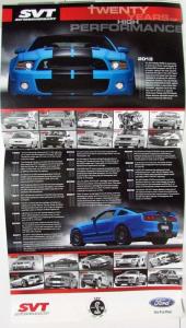 2013 Ford Mustang SVT Shelby GT500 Calendar