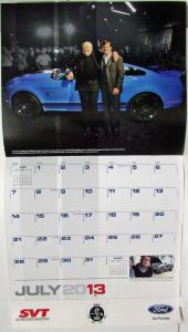 2013 Ford Mustang SVT Shelby GT500 Calendar