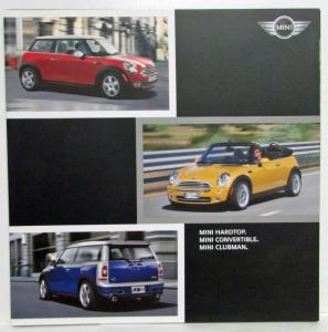 2007-2008 MINI Cooper Clubman Sales Brochure & MINI Hardtop Convertible Folder