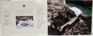 2006 Jeep TJ Wrangler Sales Brochure Rubicon Unlimited Sport SE - Canadian