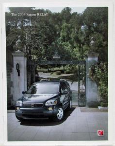 2006 Saturn RELAY Van 4WD AWD Specifications Colors Sales Brochure Original