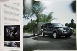 2006 Saturn RELAY Van 4WD AWD Specifications Colors Sales Brochure Original