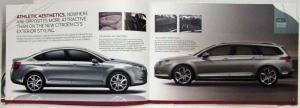 2009 Citroen C5 Saloon & Tourer Sales Brochure - UK Market