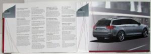 2009 Citroen C5 Saloon & Tourer Sales Brochure - UK Market