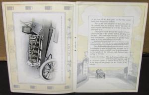 1907 Franklin Car D G H Runabouts Touring Town Carriages 4 & 6 Sale Brochure Cat