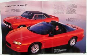 1999 Chevrolet Camaro SS Z28 Coupe Sales Brochure