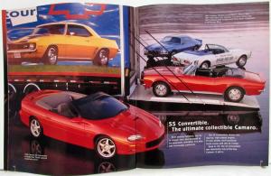 1999 Chevrolet Camaro SS Z28 Coupe Sales Brochure