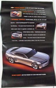 2006 Chevrolet Camaro Concept Sales Folder/Poster