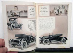 1915 Willys Overland Model 80 Touring Roadster Coupe Sales Brochure Original