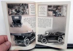 1915 Willys Overland Model 80 Touring Roadster Coupe Sales Brochure Original