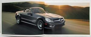 2009 Mercedes Benz SL Class Dealer Prestige Sales Brochure Features Specs Option