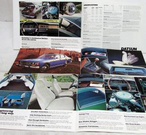 1975 Datsun B-210 610 710 Dealer Sales Brochure Collection