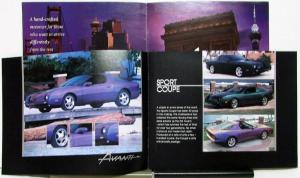 2002 Avanti Press Kit Portfolio Color Photos Sales Brochure Convertible T Top