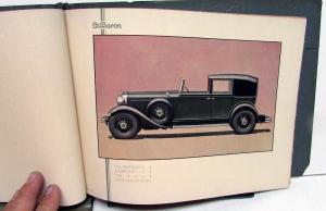 1930 1931 LeBaron Salon Custom Bodies Brochure Lincoln Packard Pierce-Arrow