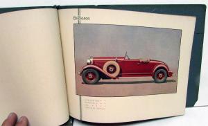 1930 1931 LeBaron Salon Custom Bodies Brochure Lincoln Packard Pierce-Arrow