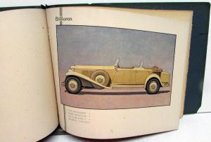 1930 1931 LeBaron Salon Custom Bodies Brochure Lincoln Packard Pierce-Arrow